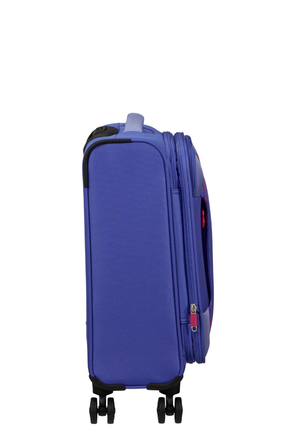 Чемодан American Tourister PULSONIC 55x40x23/26 см Фиолетовый (MD6*61001) - фото 8