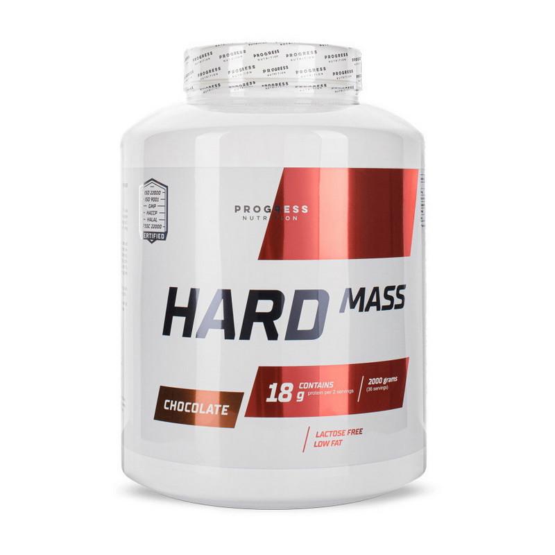 Гейнер Progress Nutrition Hard Mass Lactose Free 2 кг Ваниль (21836-01) - фото 1