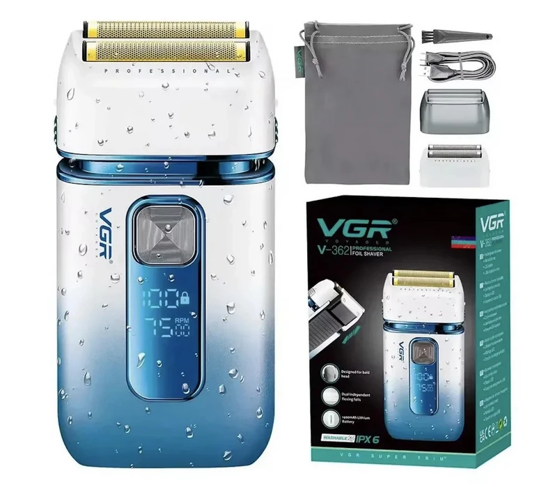 Електробритва VGR Professional Foil Shaver Super Trim V-362 White (2573900190)