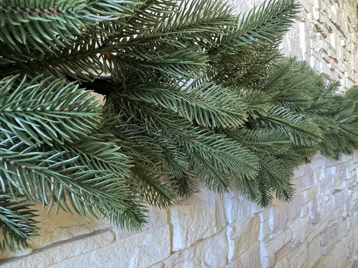 Гірлянда з литих гілок ПЛАСТМАКС 1 м Зелений (GR 4100) - фото 2