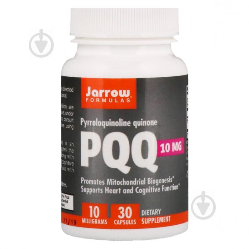 Пирролохинолинхинон PQQ, 10 мг, Jarrow Formulas, 30 капсул