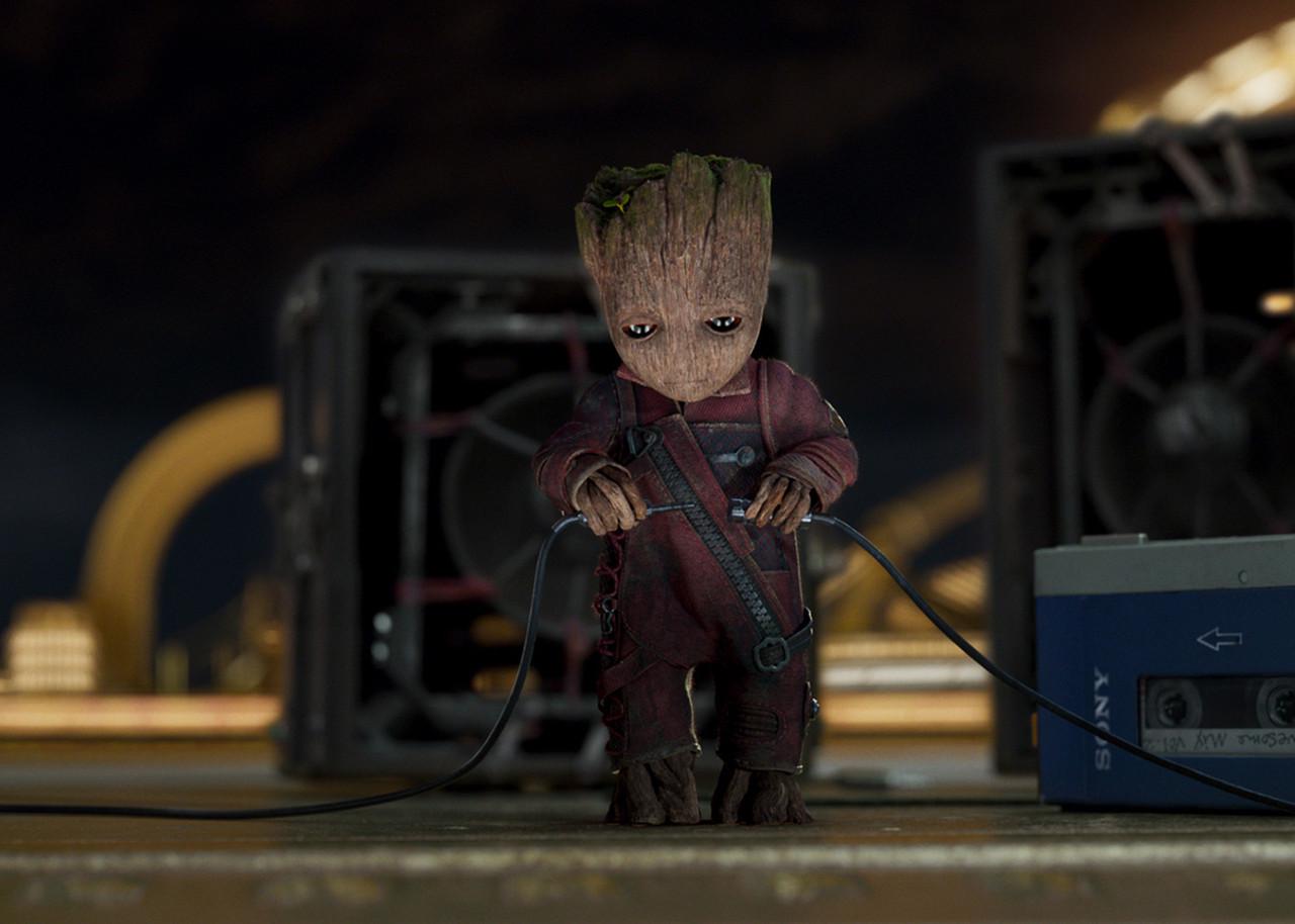 Картина постер Gee! Guardians of the Galaxy Стражи Галактики Грут 60х40 см GG.09.029
