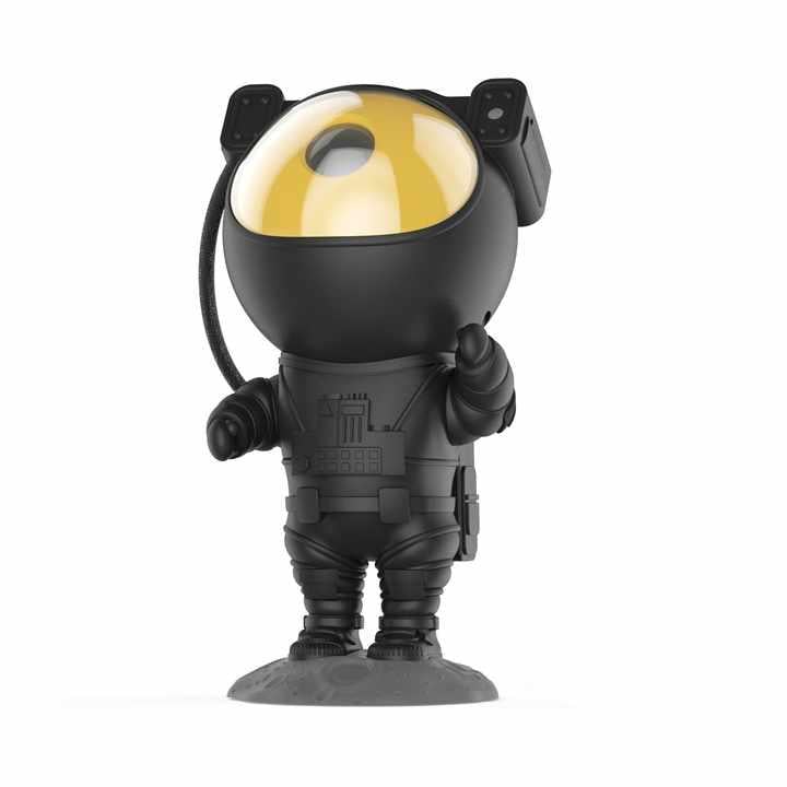 Нічник-проектор Астронавт із зоряним небом із пультом Black