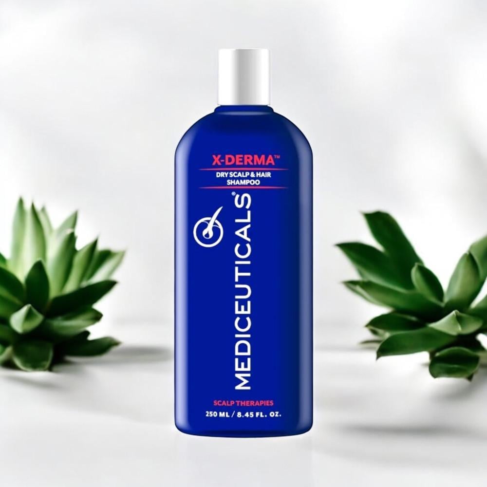Шампунь отшелушивающий Mediceuticals X-Derma против сухости и зуда кожи головы 250 мл (2375937296)