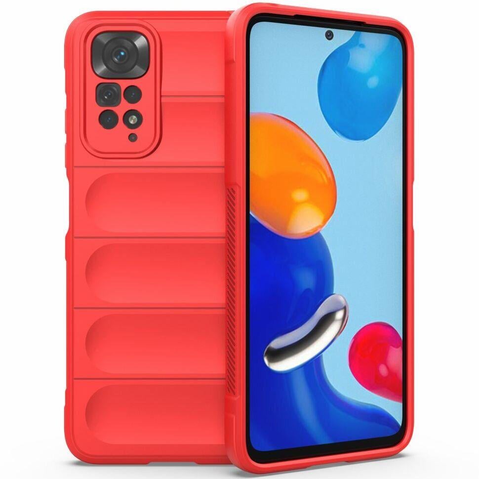 Чехол силиконовый Magic Shield для Xiaomi Redmi Note 11 4G / 11s Красный (874104_5)