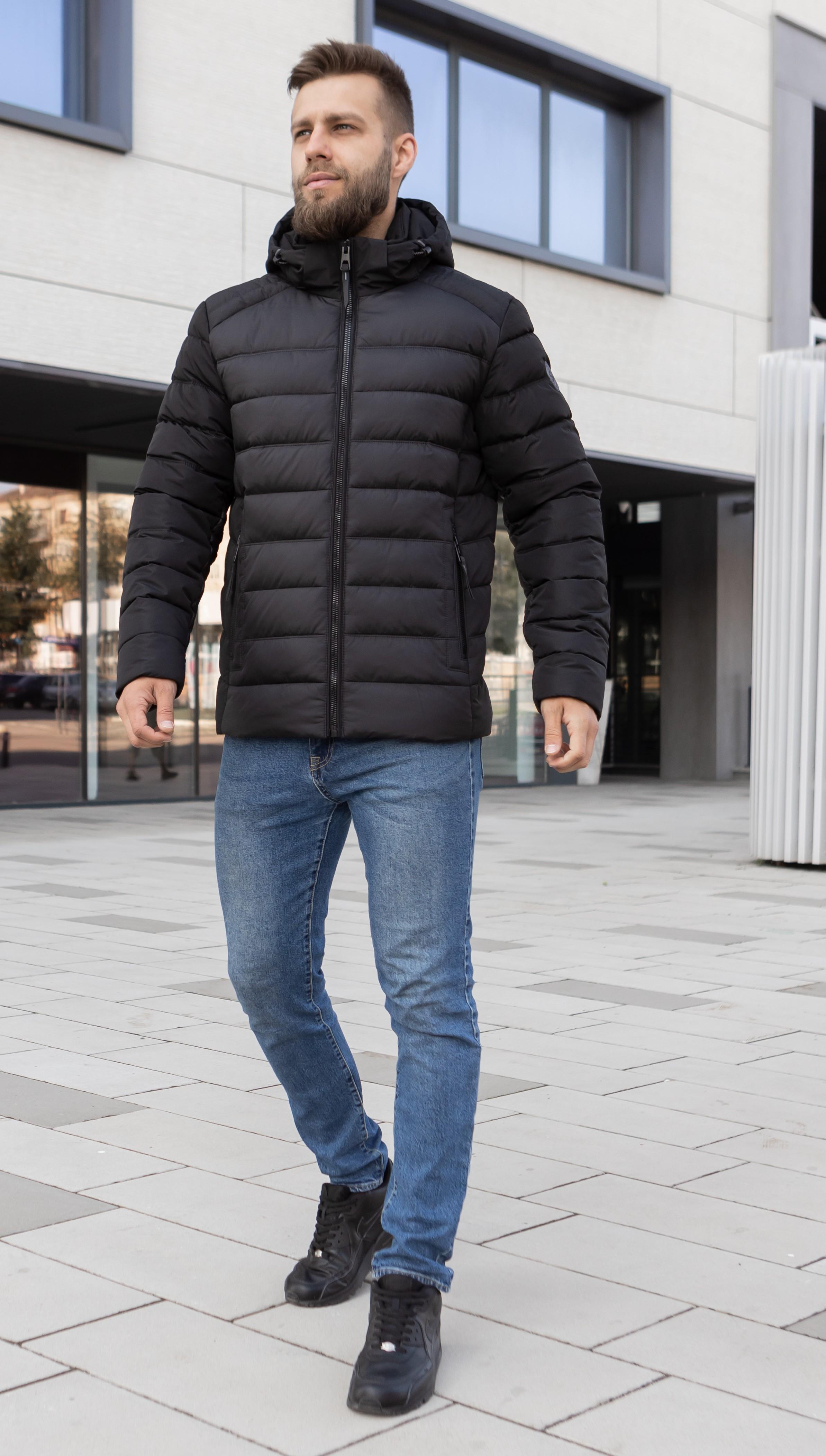 Куртка чоловіча зимова Vavalon 24-V р. 72 Чорний (29116957) - фото 2