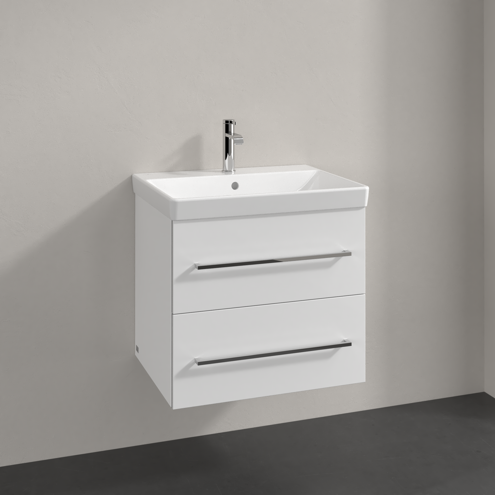 Тумба під умивальник підвісна Villeroy&Boch Avento A88900B4 58x51,4x45,2 см Білий (89230) - фото 8