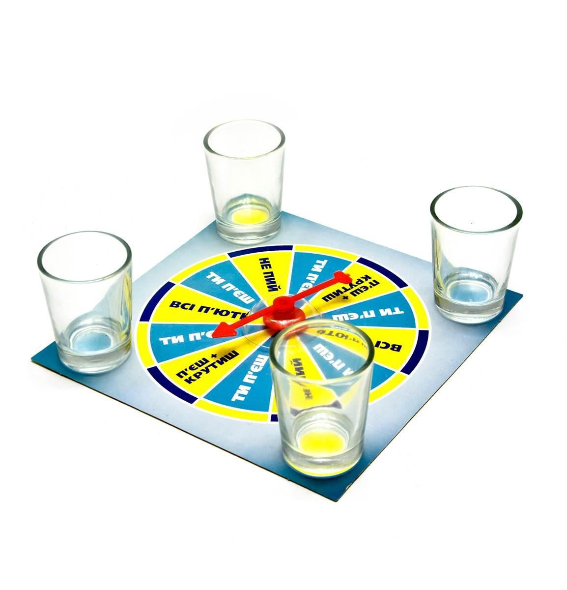 Рулетка с рюмками 15х15х4 см (26028N)