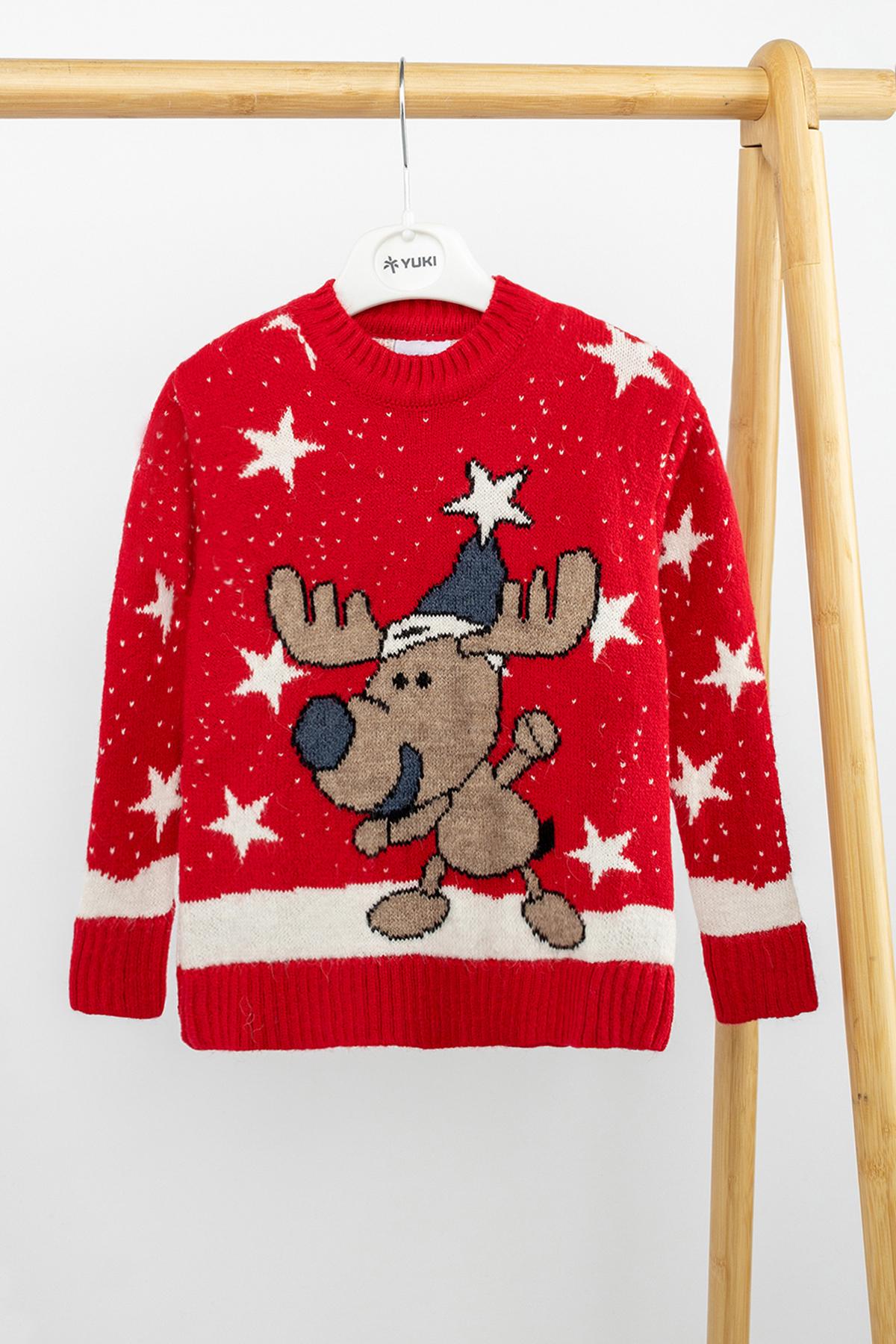 Джемпер для мальчика ЦБ-00233900 104 см Красный (28575614)