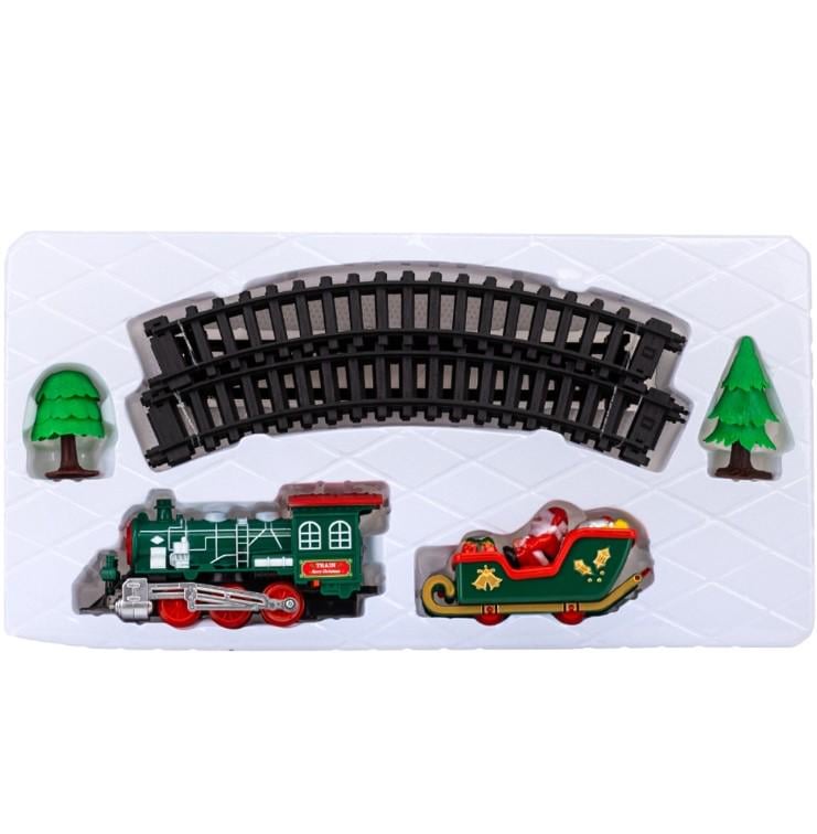 Рождественский паровоз с музыкой Merry Christmas 132 см (9126-004)