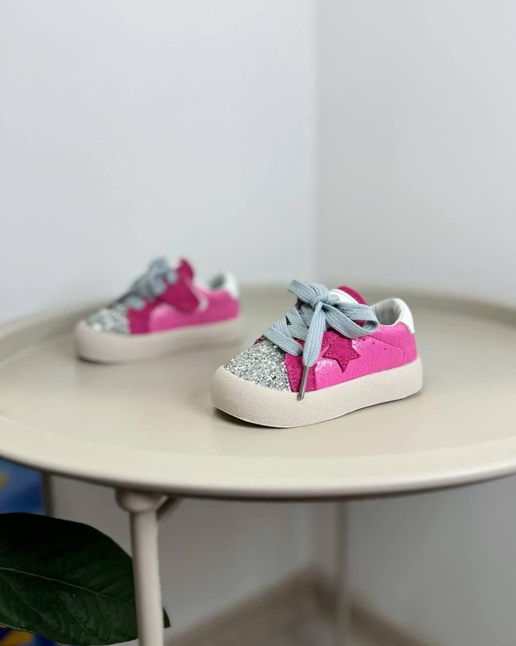 Кроссовки детские р. 17 Розовый (1351)