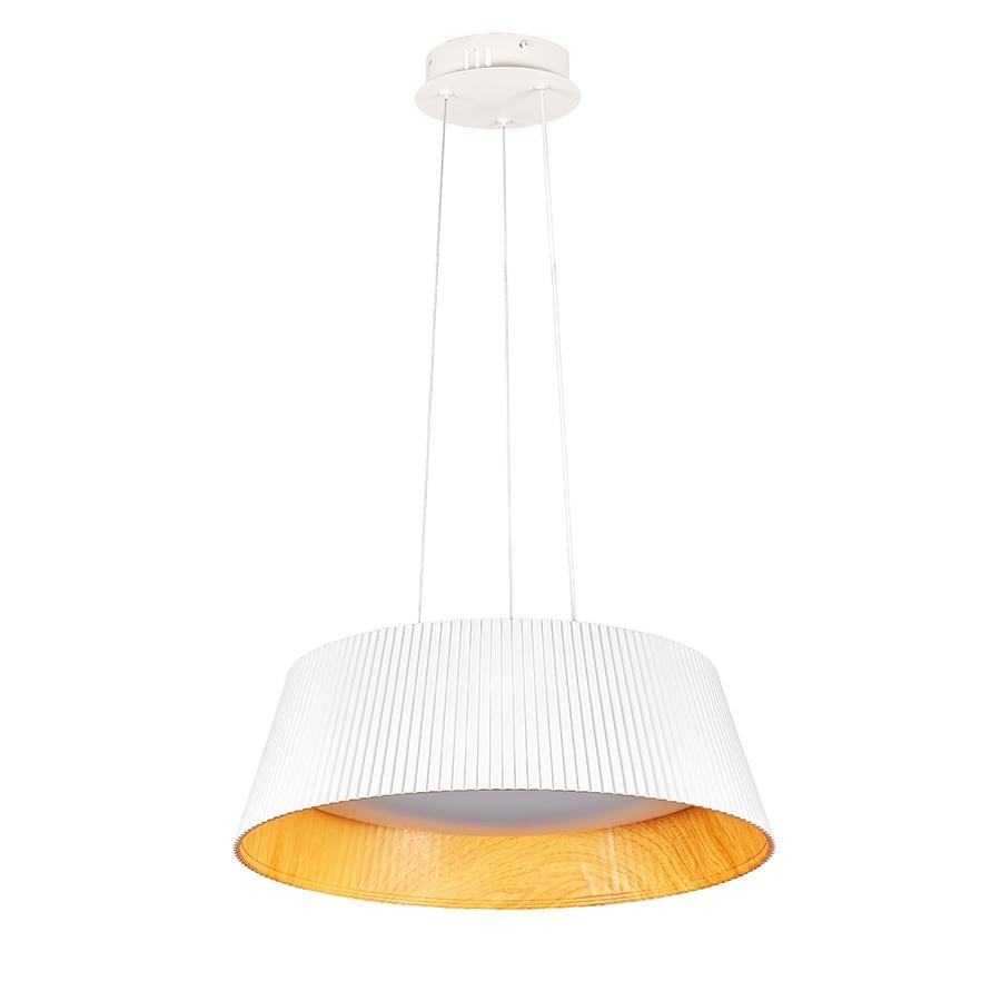 Люстра подвесная светодиодная Levistella 781P2917 460 WH/LWD Белый/Светлое дерево