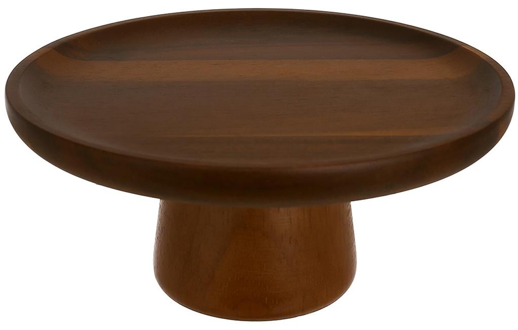 Подставка для десертов BonaDi деревянная на ножке 20 см (992-819)
