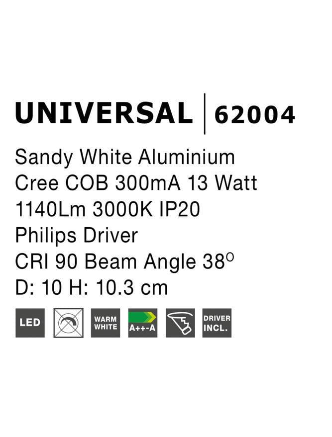 Спот Nova Luce Universal (62004) - фото 5