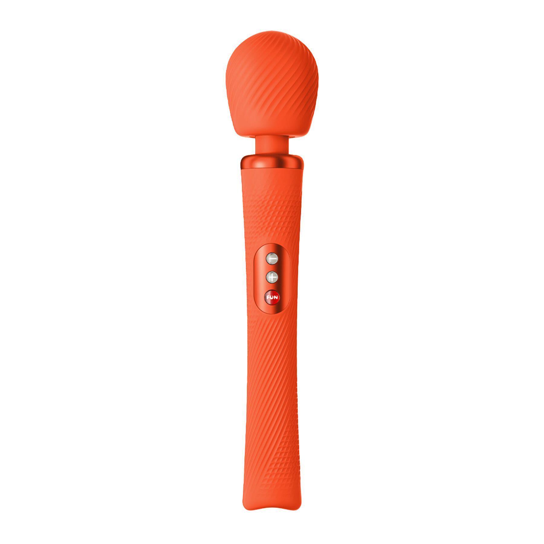 Вибромассажер Fun Factory VIM Vibrating Wand sunrise супермощный и легкий/до 6 часов работы Orange (SX0919)