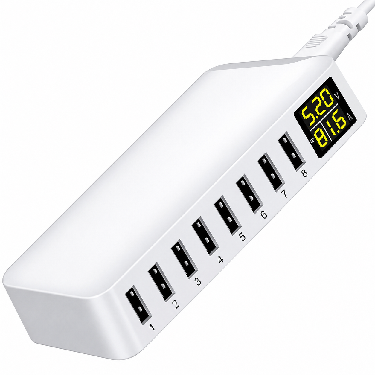 Зарядное устройство для 40 Вт 8-портов USB (1014-163-01)