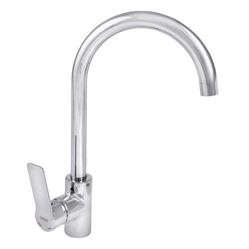 Смеситель для кухни Haiba DIANA HB1018 однорычажный Хром (63158) Смеситель для кухни Haiba DIANA HB1018 однорычажный Хром (63158)
