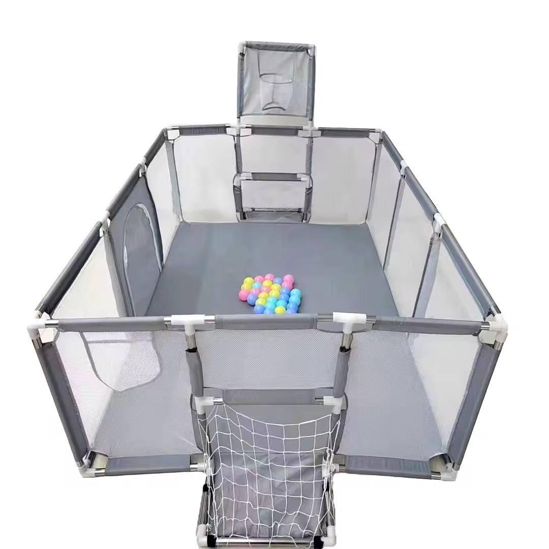 Манеж дитячий ігровий Сірий (MG04) - фото 3 Манеж дитячий ігровий Сірий (MG04) - фото 3