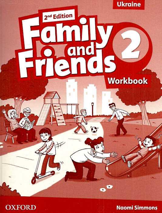 Тетрадь Family and Friends 2 Workbook for Ukraine 2nd edition (9780194811217)