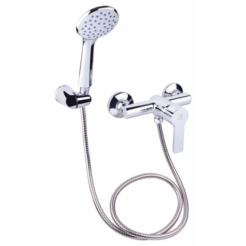 Змішувач для душу Lidz CRM J-Lex 40 010 із душовим набором LIDZCRM6201000 Хром (80872) Змішувач для душу Lidz CRM J-Lex 40 010 із душовим набором LIDZCRM6201000 Хром (80872)