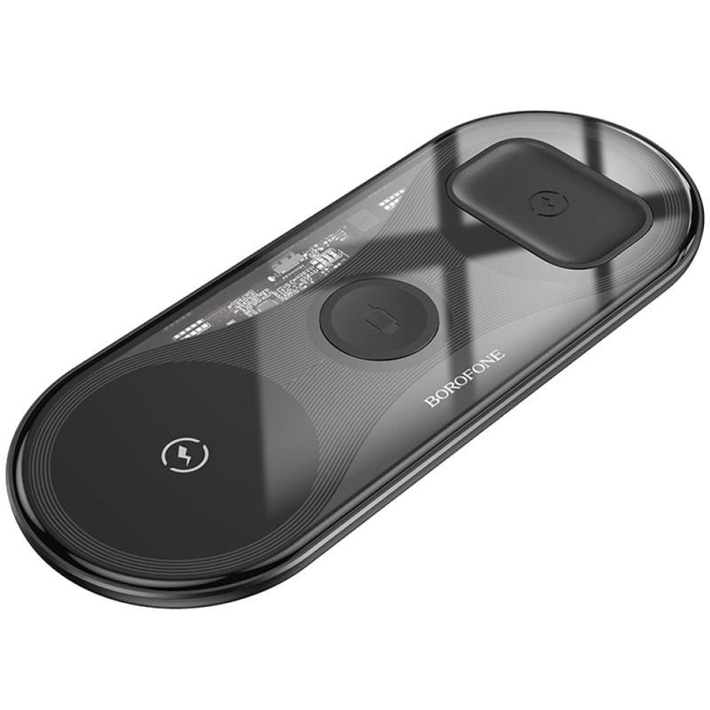 Зарядное устройство беспроводное Borofone BQ19 3in1 Черный (00000066331_1)
