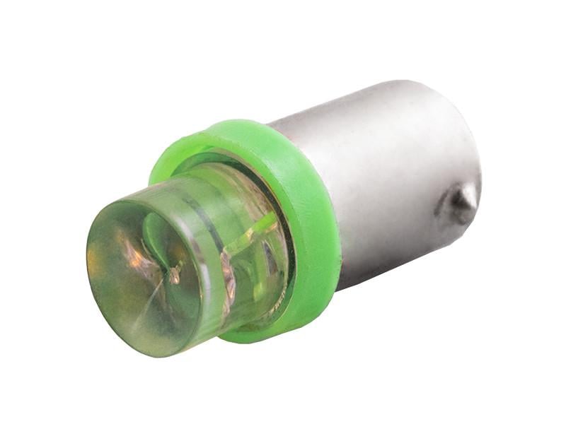 Автолампа светодиодная BA9S T4W 12 В Зеленый (35503470)