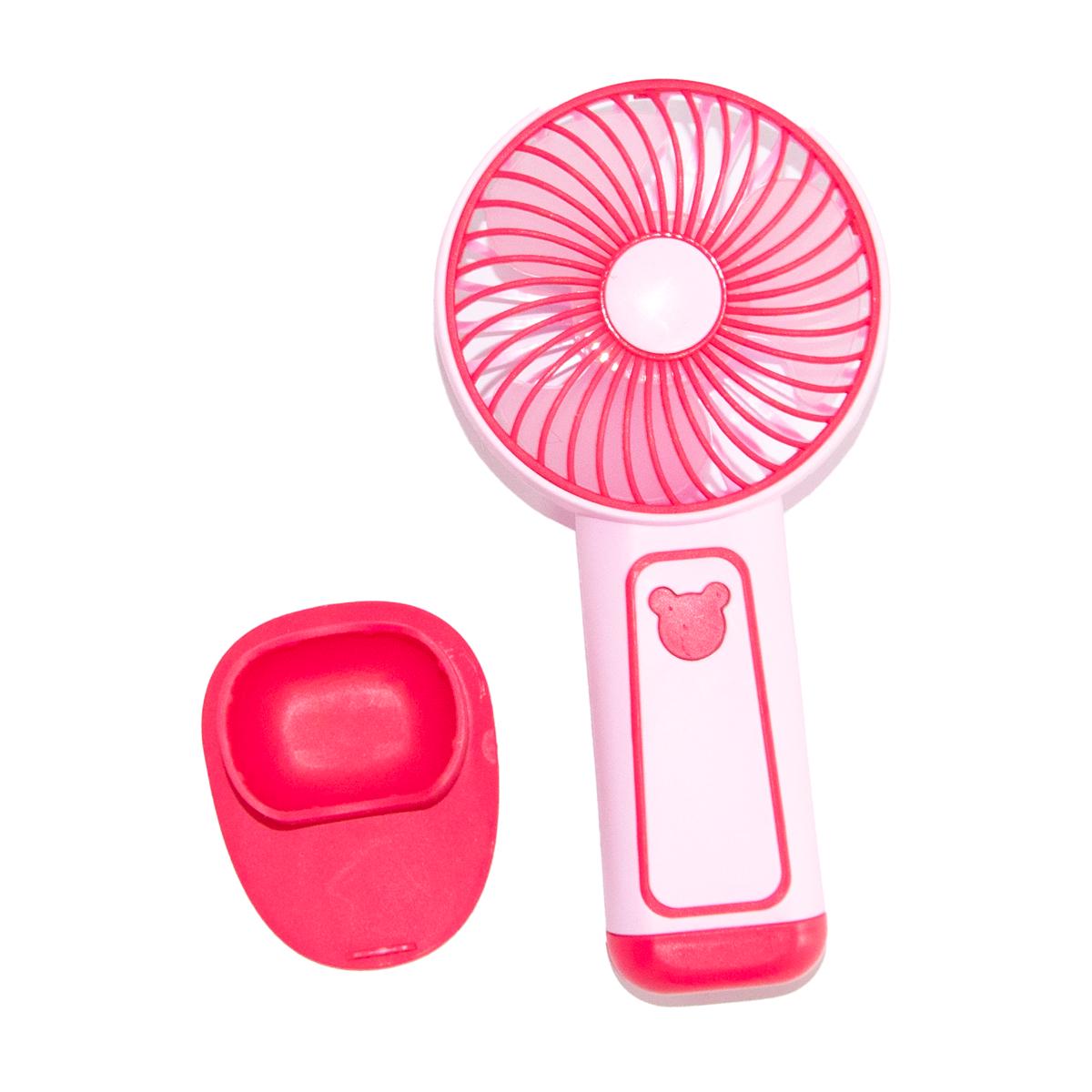 Вентилятор акумуляторний TX265 з підставкою Рожевий (1011016-Pink-2) - фото 2 Вентилятор акумуляторний TX265 з підставкою Рожевий (1011016-Pink-2) - фото 2