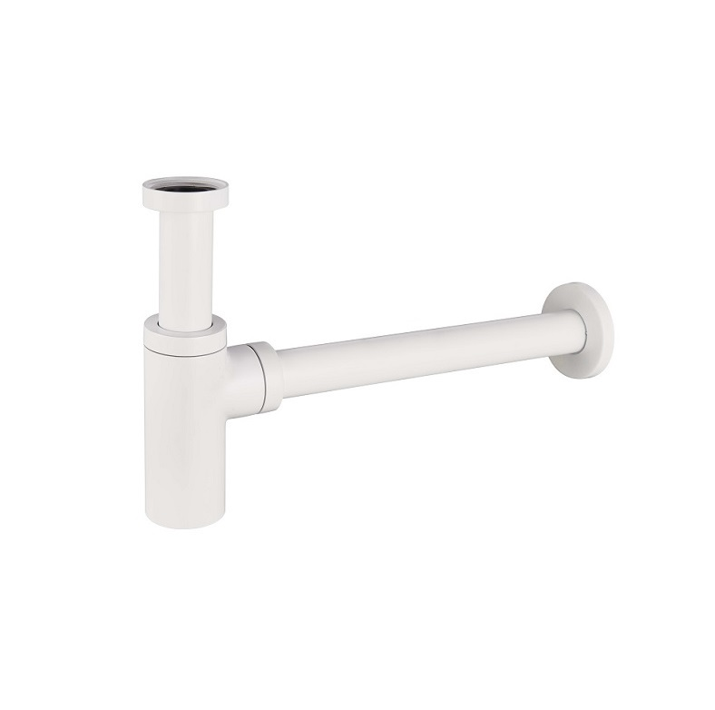 Сифон для умывальника KOER BT-01-03 1 1/4" Белый (KR3409)