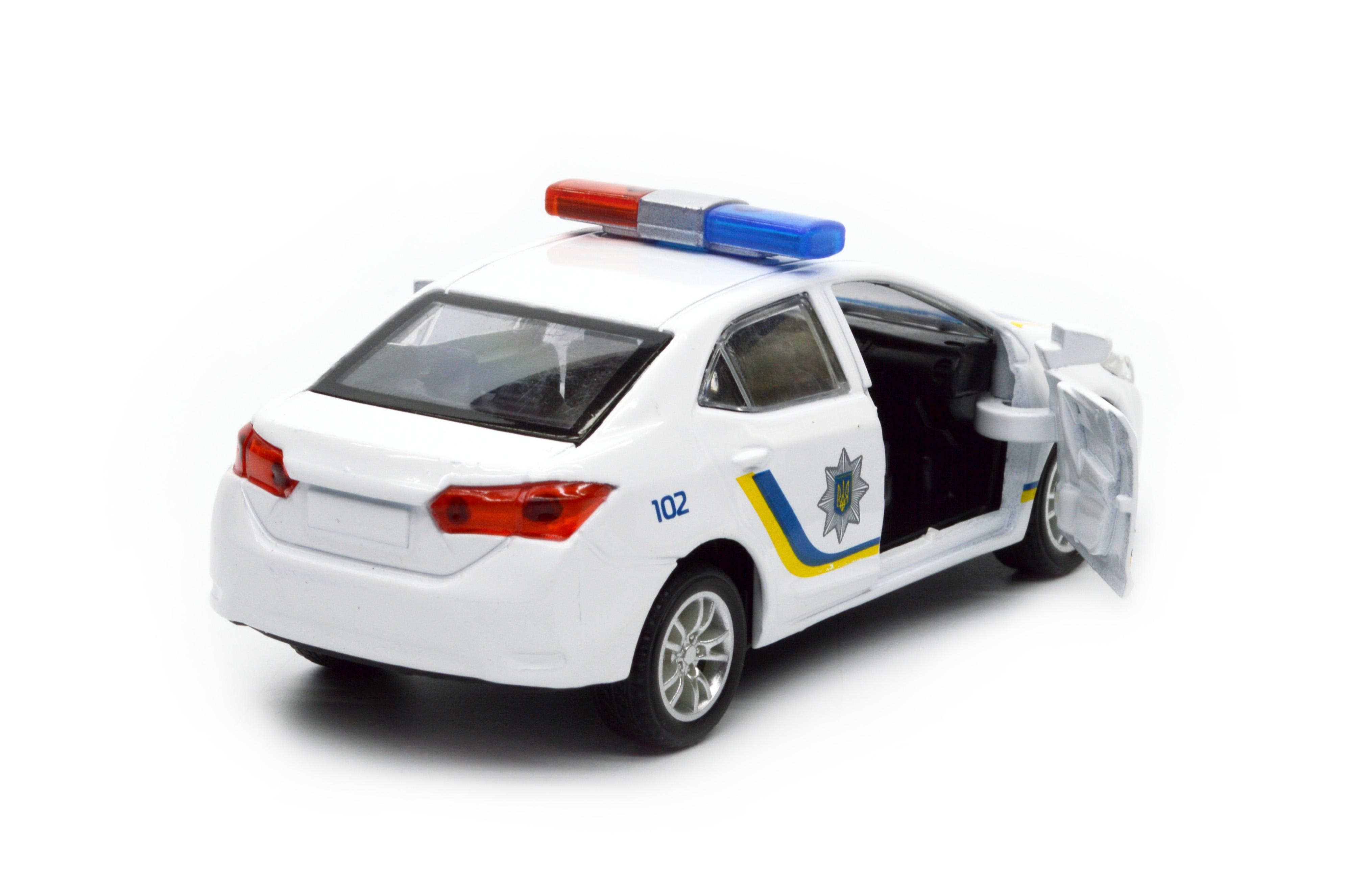 Модель металева Автоексперт поліція 0499 - фото 5