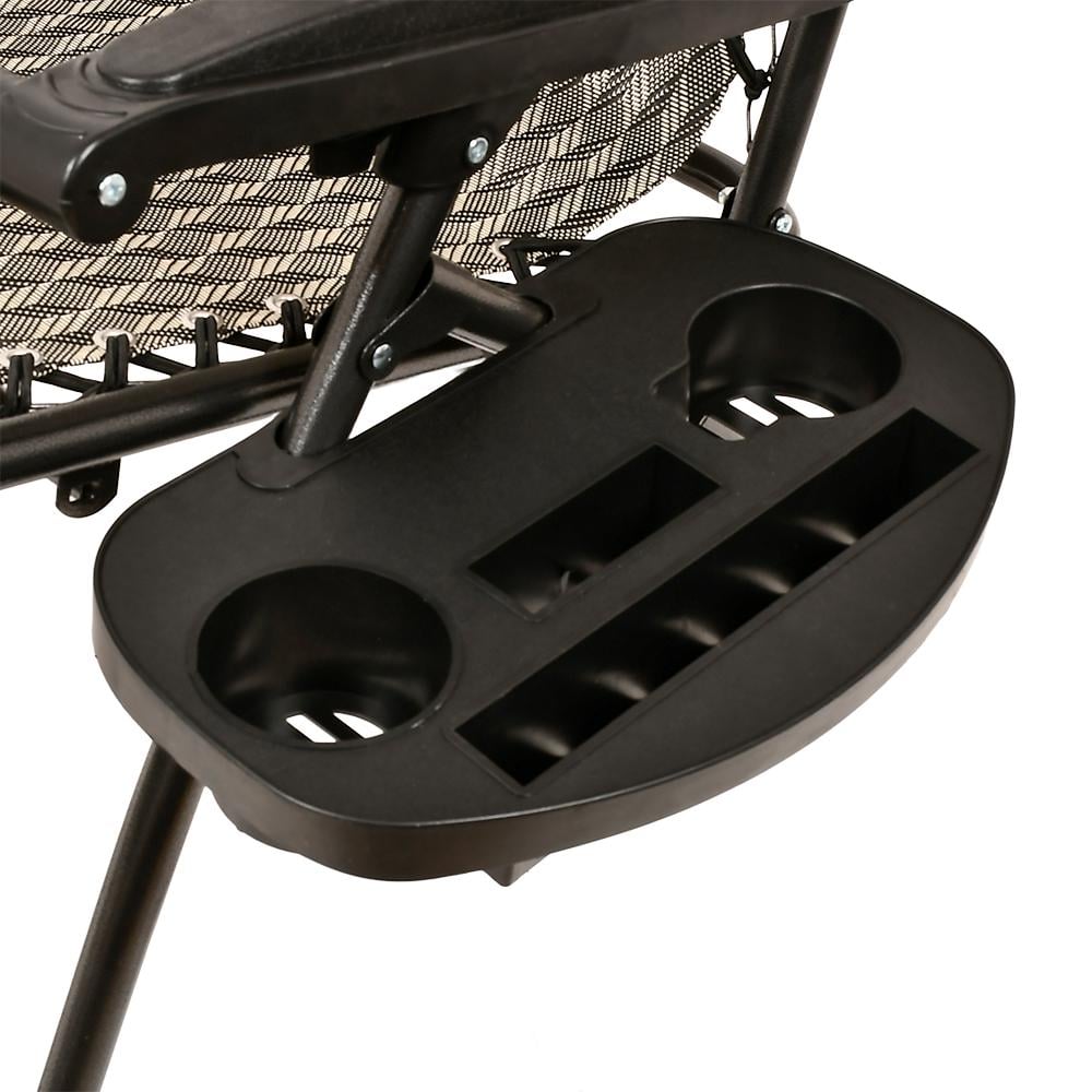 Кресло-шезлонг раскладной Stenson MH-3066D-2 с подстаканником 180×65×115 см Бежевый с черным (99377026) - фото 2 Кресло-шезлонг раскладной Stenson MH-3066D-2 с подстаканником 180×65×115 см Бежевый с черным (99377026) - фото 2