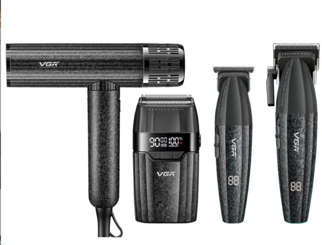 Набор машинок в кейсе VGR V-640S4 Black