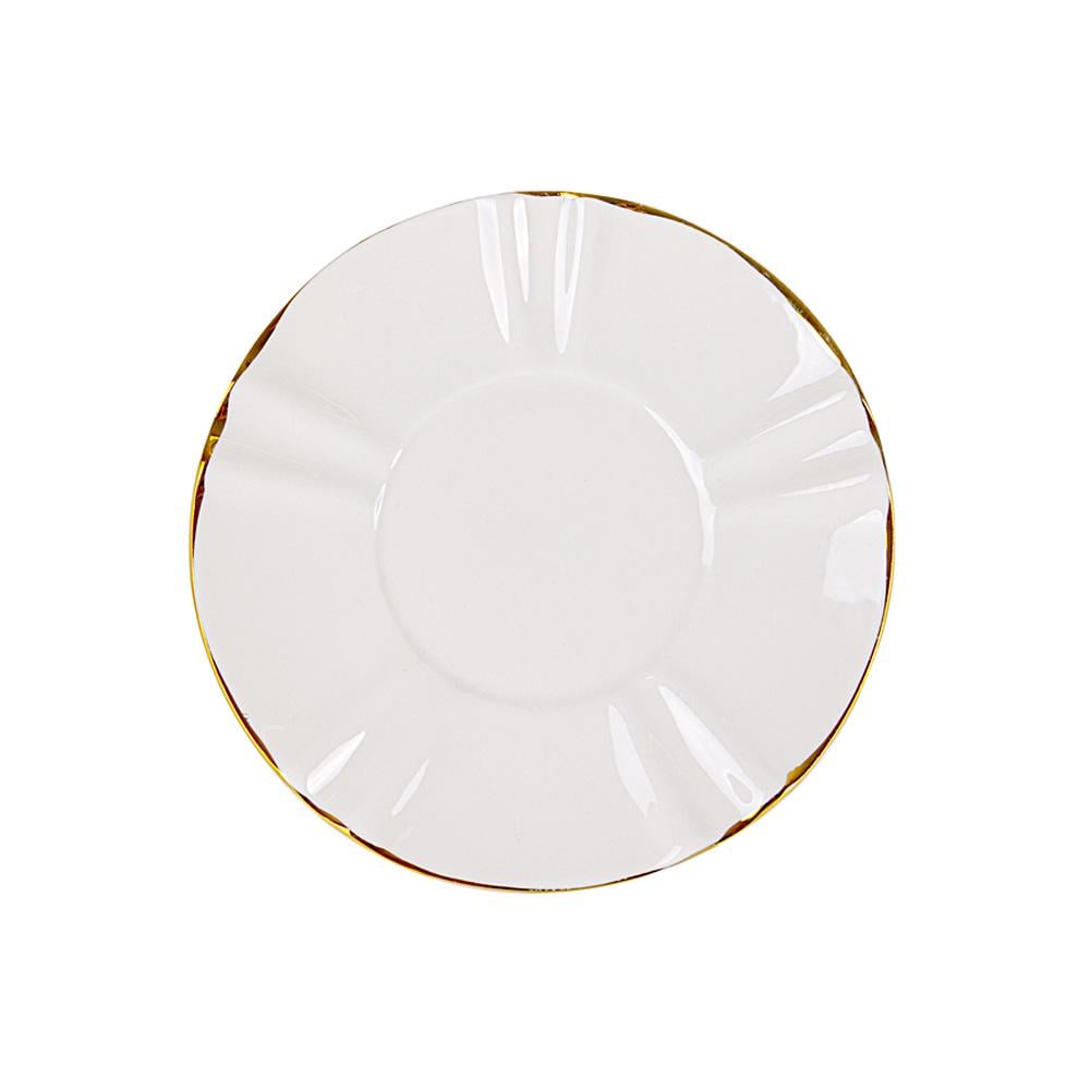 Чашка чайная фарфоровая с блюдцем Lefard 975-038 200 мл - фото 2 Чашка чайная фарфоровая с блюдцем Lefard 975-038 200 мл - фото 2