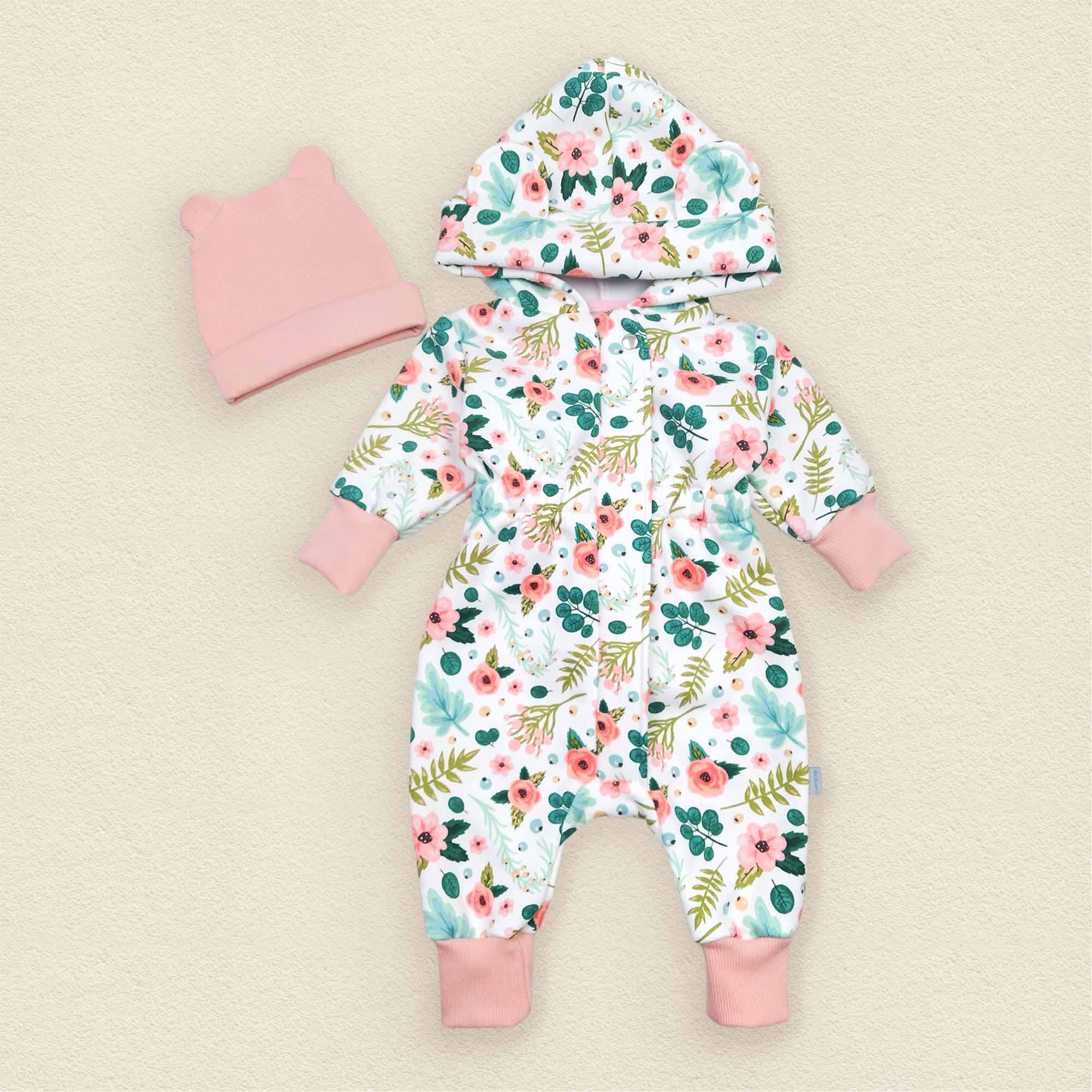 Комбинезон детский Dexter's Malva 2142 92 см Белый/Розовый (d2142-44-1)