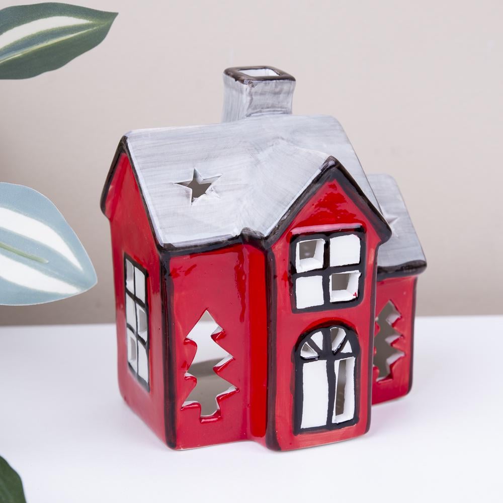 Підсвічник будиночок 12 см (5986)