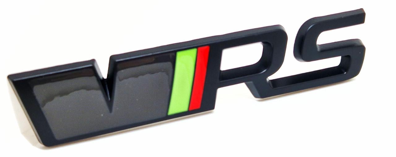 Эмблема надпись VRS Skoda на крышку багажника ВРС (2474697286)