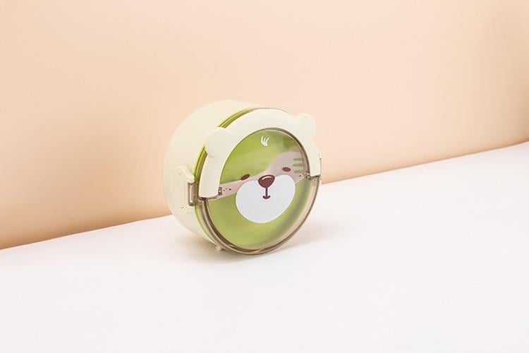 Ланч бокс одноярусный пищевой 11063 800 мл Зеленый (4570712)