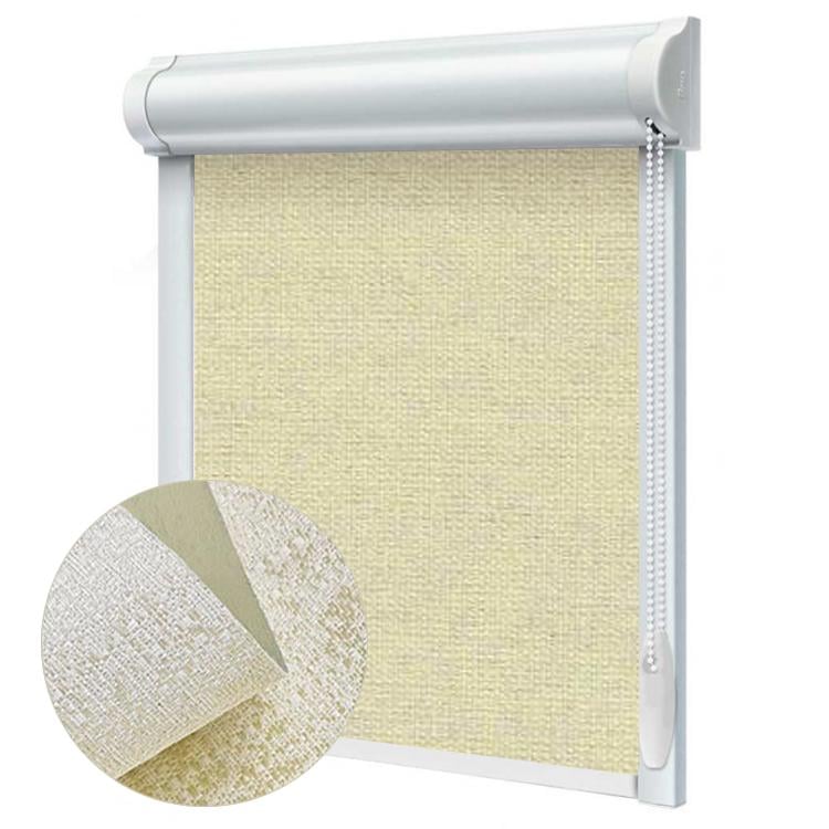 Рулонная штора термо blackout Wenster Daub BO 01 45х185 см закрытого типа П-образная Бежевый (АБ1515020219)