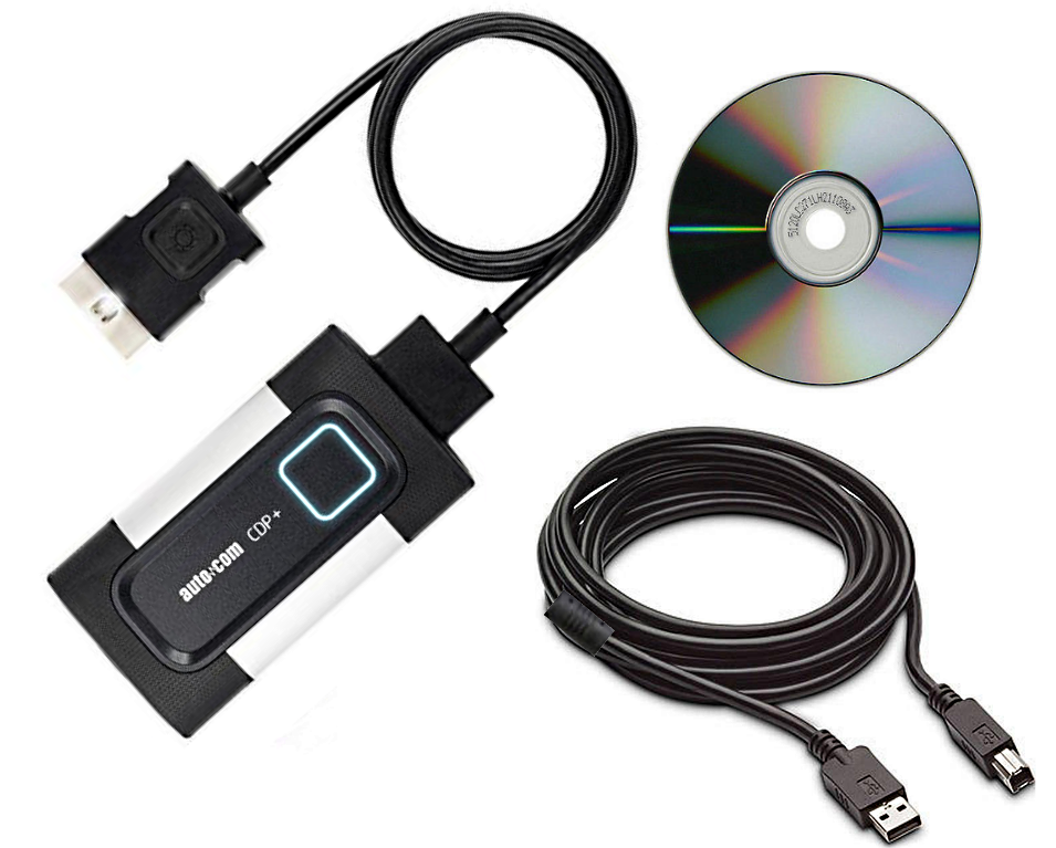 Автосканер DELPHI DS150E ELM327 AutoCom CDP+ 2 плати V3.0 всі марки