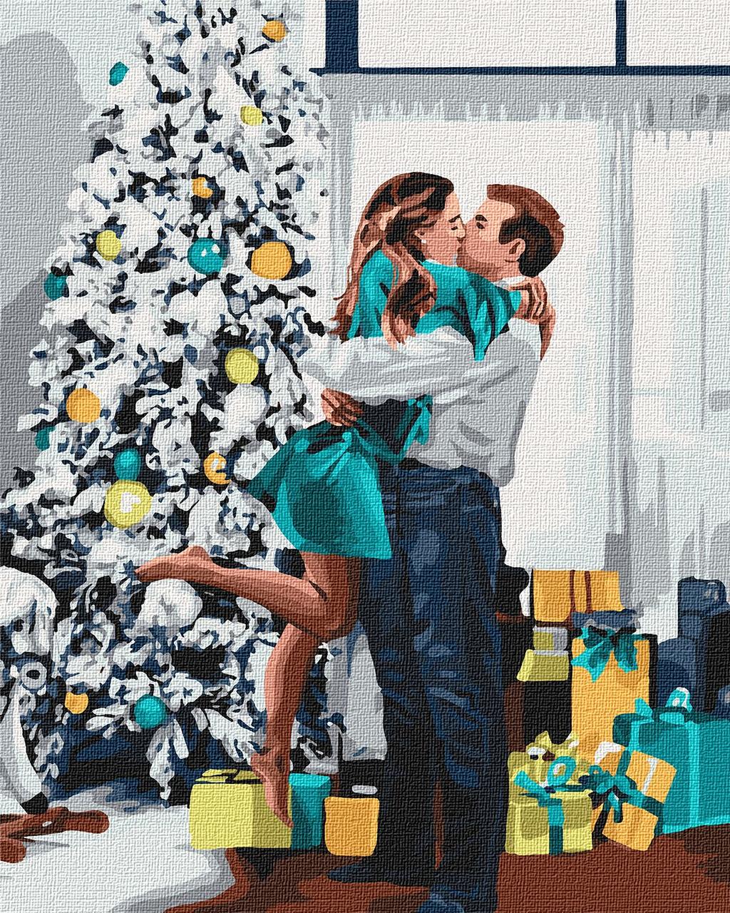 Картина по номерам ТМ Идейка Новогоднее настроение 40х50 см (KHO4637)