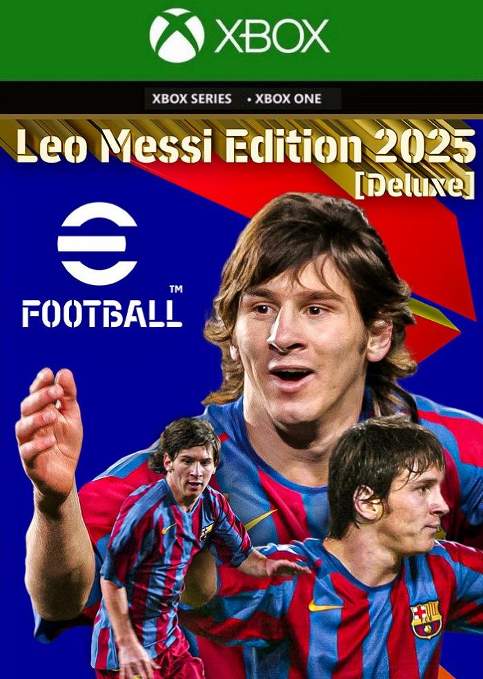 Ключ активации eFootball - Leo Messi Edition 2025 Deluxe для Xbox One/Series S/X (93092364)