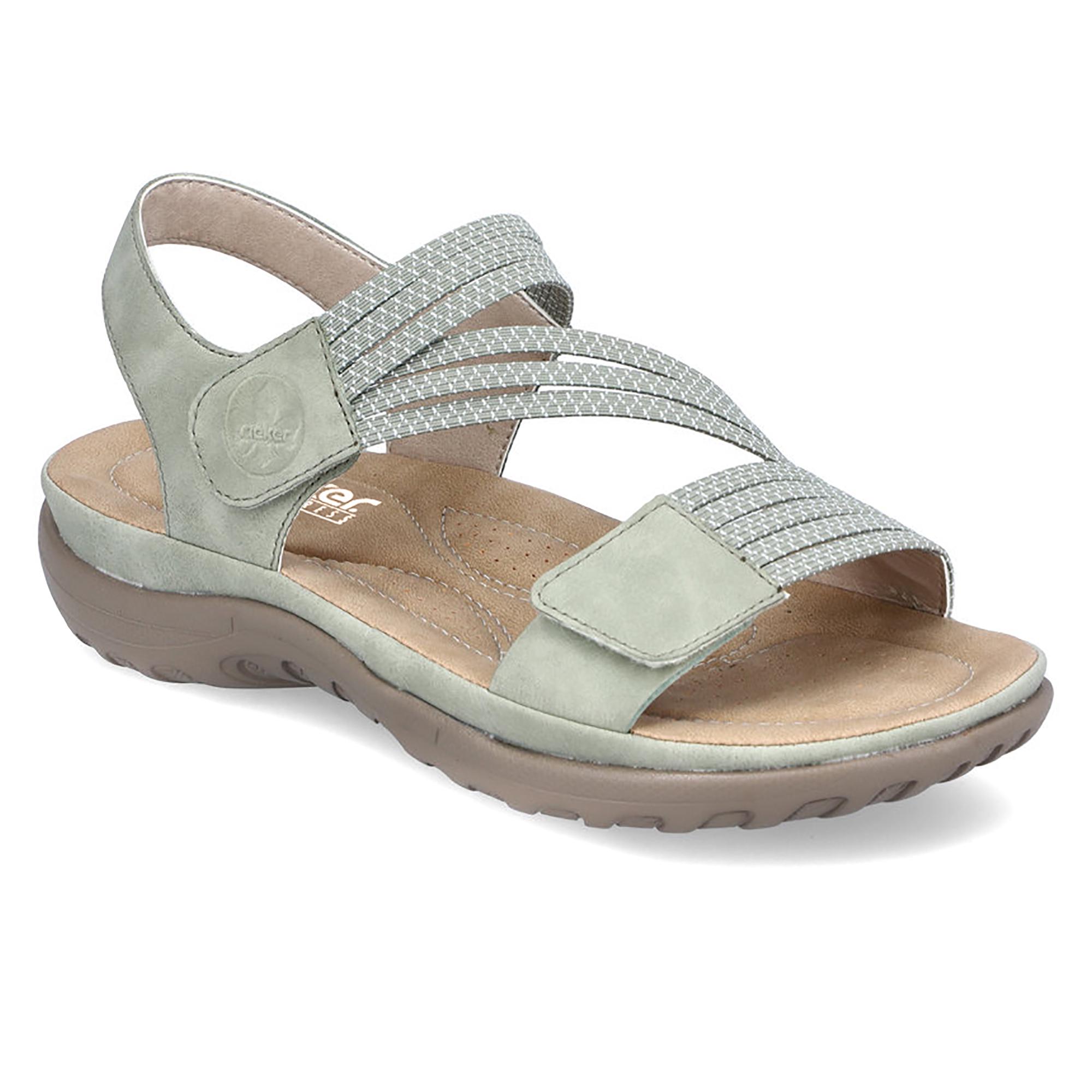 Сандалии женские летние RIEKER р. 39 Зеленый (060136-39)