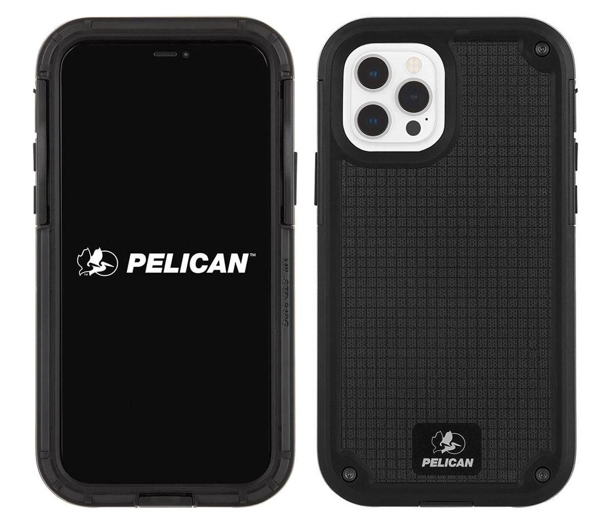 Чехол противоударный с клипсой Pelican Shield G10 для iPhone 12/12 Pro (6.1") Grey - фото 10