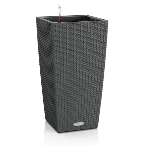 Вазон Lechuza CUBICO Cottage 30 Гранит (2859)