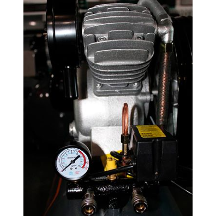 Компрессор воздушный поршневой GTM KCJ2070-100L (27160) - фото 4