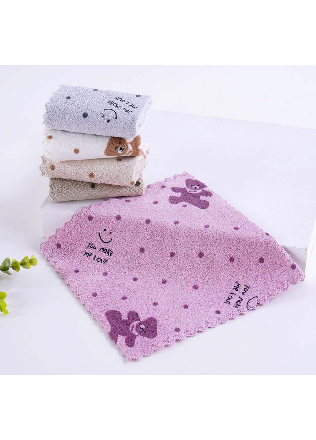 Набор кухонных салфеток микрофибра 5 шт. 25х25 см