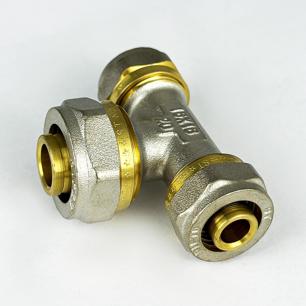 Трійник прохідний SANTAN з проточкою 16х20х16 (25617689) - фото 3 Трійник прохідний SANTAN з проточкою 16х20х16 (25617689) - фото 3