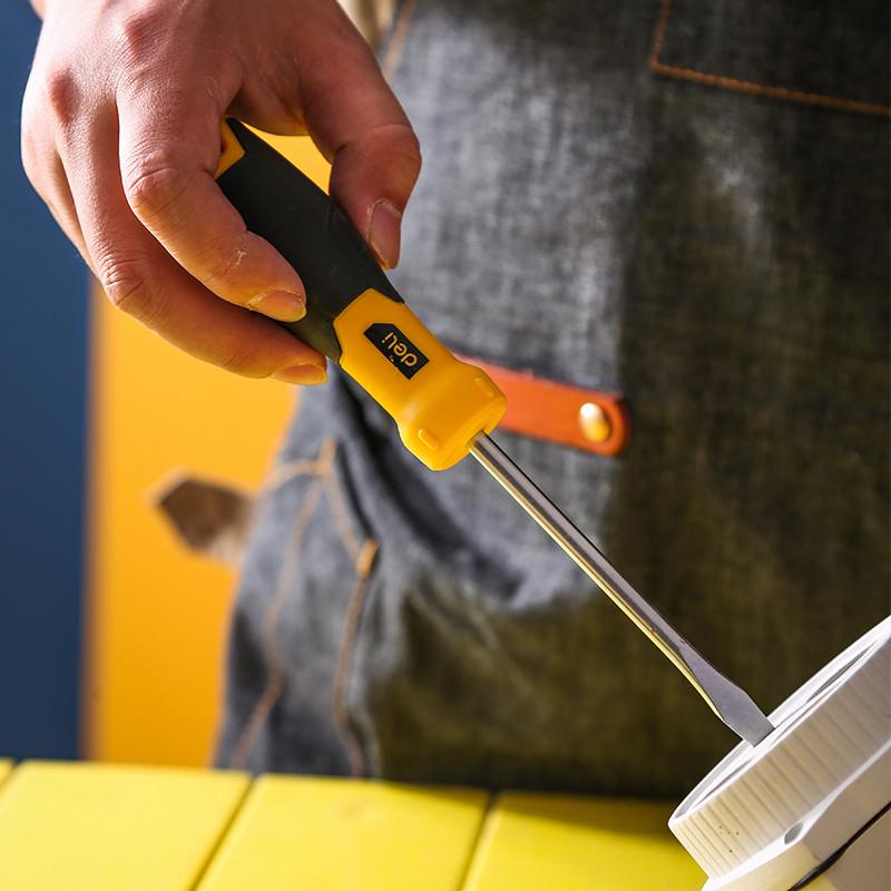 Шлiцьова викрутка Deli Tools DL6361001 6х100 мм (27207101) - фото 4 Шлiцьова викрутка Deli Tools DL6361001 6х100 мм (27207101) - фото 4