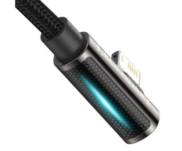 Кабель Baseus CALCS-01 USB Lightning Data 2,4 A 1 м Black - фото 3