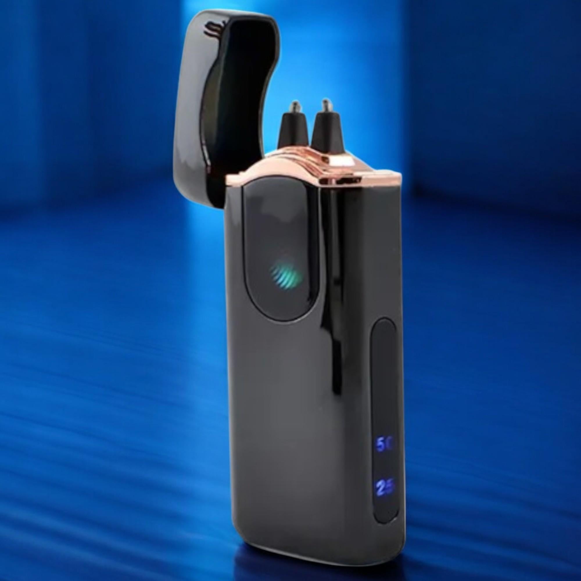 Запальничка електроімпульсна USB Arc Cigarette L-214 із сенсорною кнопкою та індикатором заряду в подарунковій упаковці Black (L-214) Запальничка електроімпульсна USB Arc Cigarette L-214 із сенсорною кнопкою та індикатором заряду в подарунковій упаковці Black (L-214)