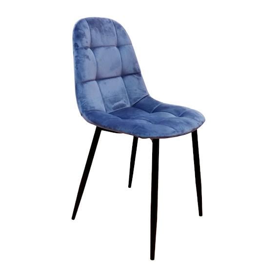 Стул FSolutions Сплит Ю Голубой велюр